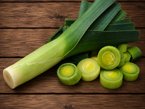 Leeks.