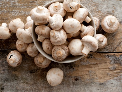 Mushroom Closed White